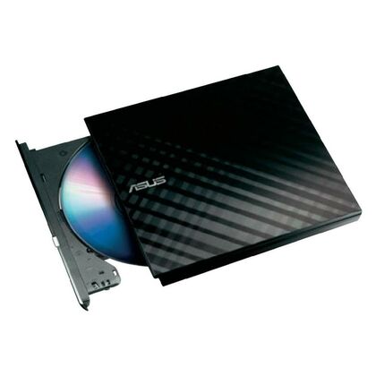 Внешний оптический дисковод Asus Super Multi SDRW-08D2S-U LITE/ BLK/ G/ AS Black Slim (90-DQ0435-UA221KZ)